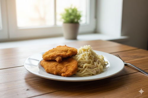 Carbonara csirke