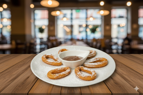 Churros nutellával